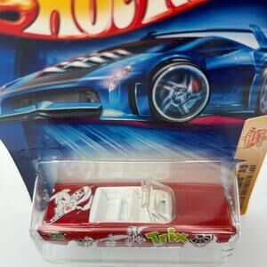 Hot Wheels Cereal Crunchers 1964 Lincoln Continental Trix White Rabbit Bunny Red